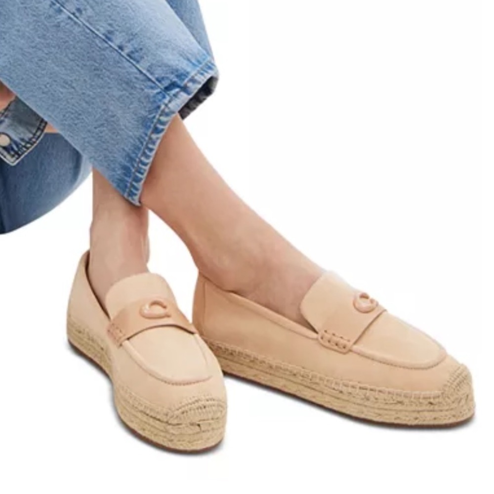 Coach Camille Suede Espadrilles